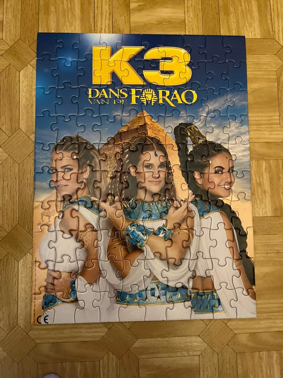 Puzzle K3 complet avec affiche 100 pièces, Enlèvement ou Envoi, Comme neuf