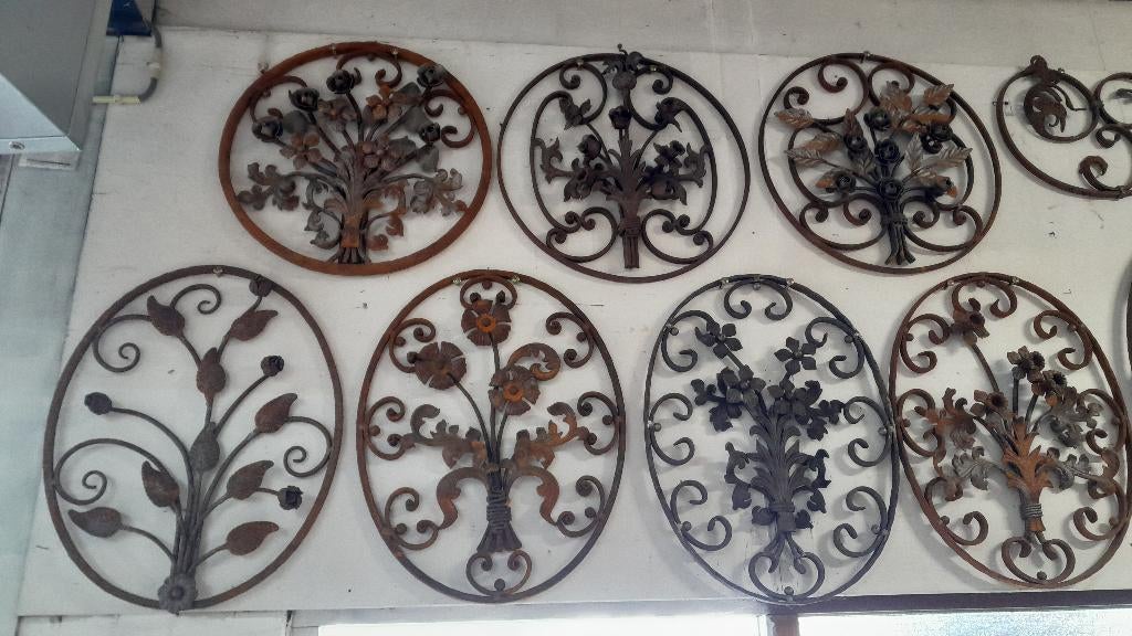 opruiming smeedijzeren en metalen ornamenten, Ophalen