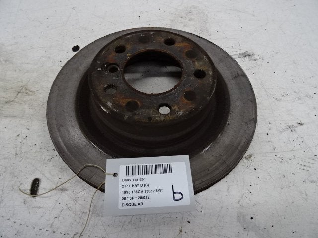FREIN DISQUE ARRIÈRE BMW 1 serie (E81) (01-2006/09-2012), Utilisé, BMW