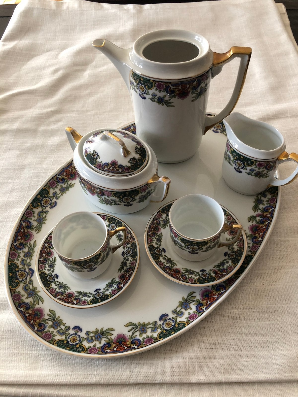 Mini-service ancien en porcelaine, Enlèvement ou Envoi
