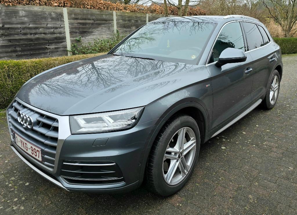 Audi Q5 Sport 50 TFSI e quattro Hybride, Auto's, Audi, 220 kW, 5 deurs, Dealer onderhouden, Zilver of Grijs
