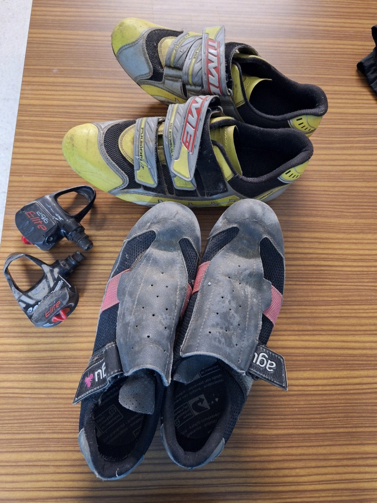 Fietsschoenen agu en time, Fietsen en Brommers, Ophalen, Gebruikt, Schoenen