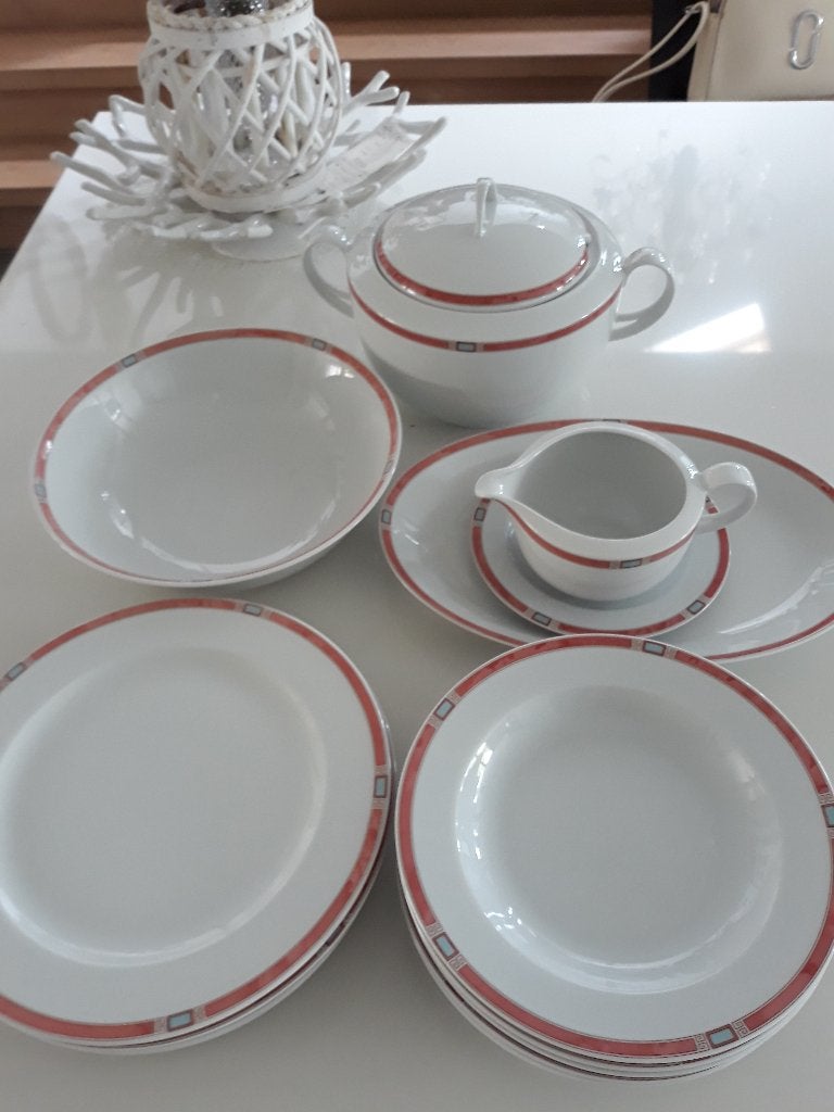 Eetservies 6 per (16 stuks), Ophalen, Nieuw, Bord(en), Modern