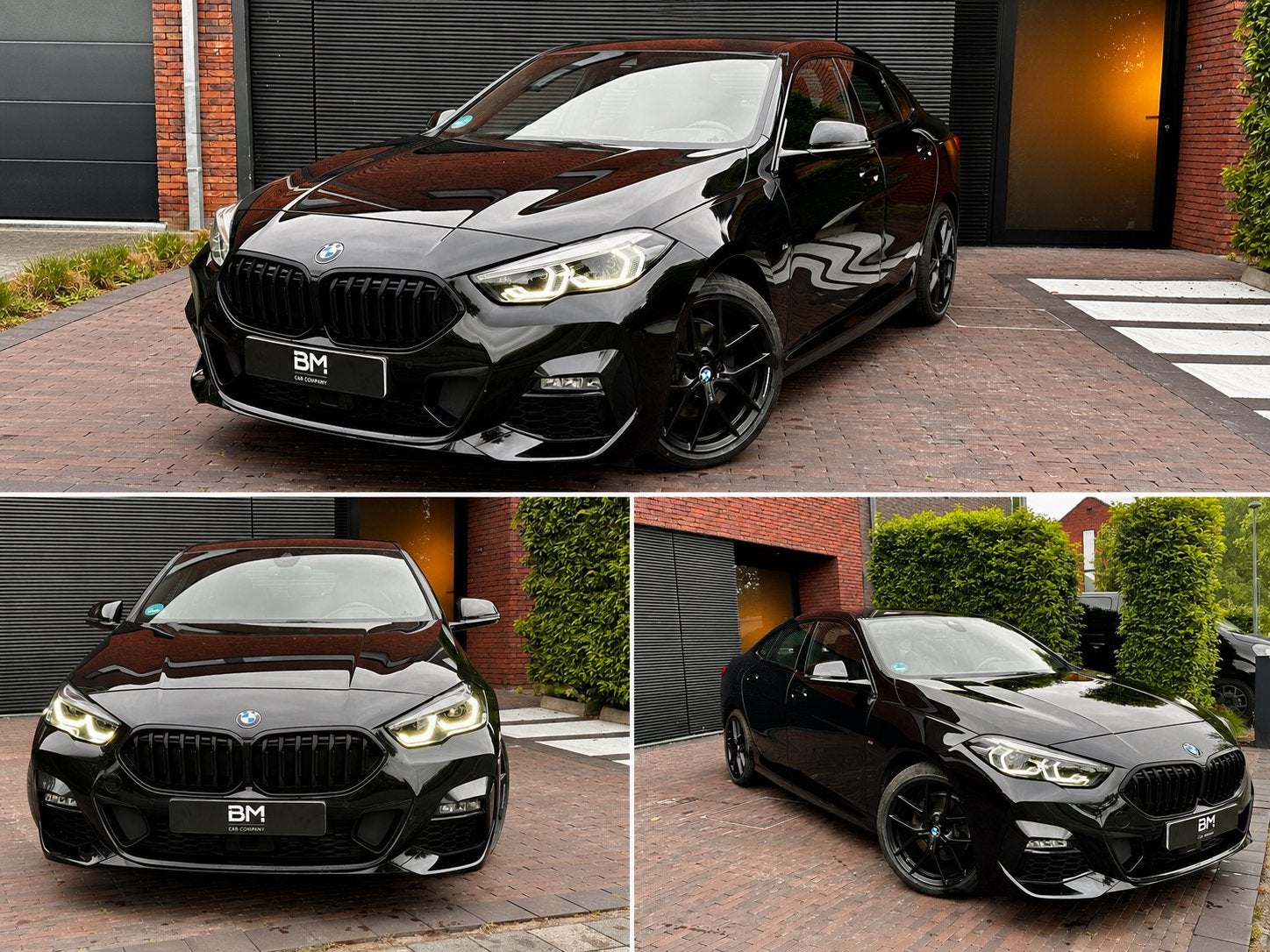 BMW 218 IA GRAN COUPE M-SPORT SHADOWLINE, Auto's, BMW, Zwart, Leder, Bedrijf, 5 zetels