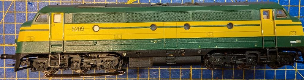 Märklin NMBS 5209 Diesel nieuw, Neuf, Enlèvement ou Envoi, Courant alternatif, Locomotive