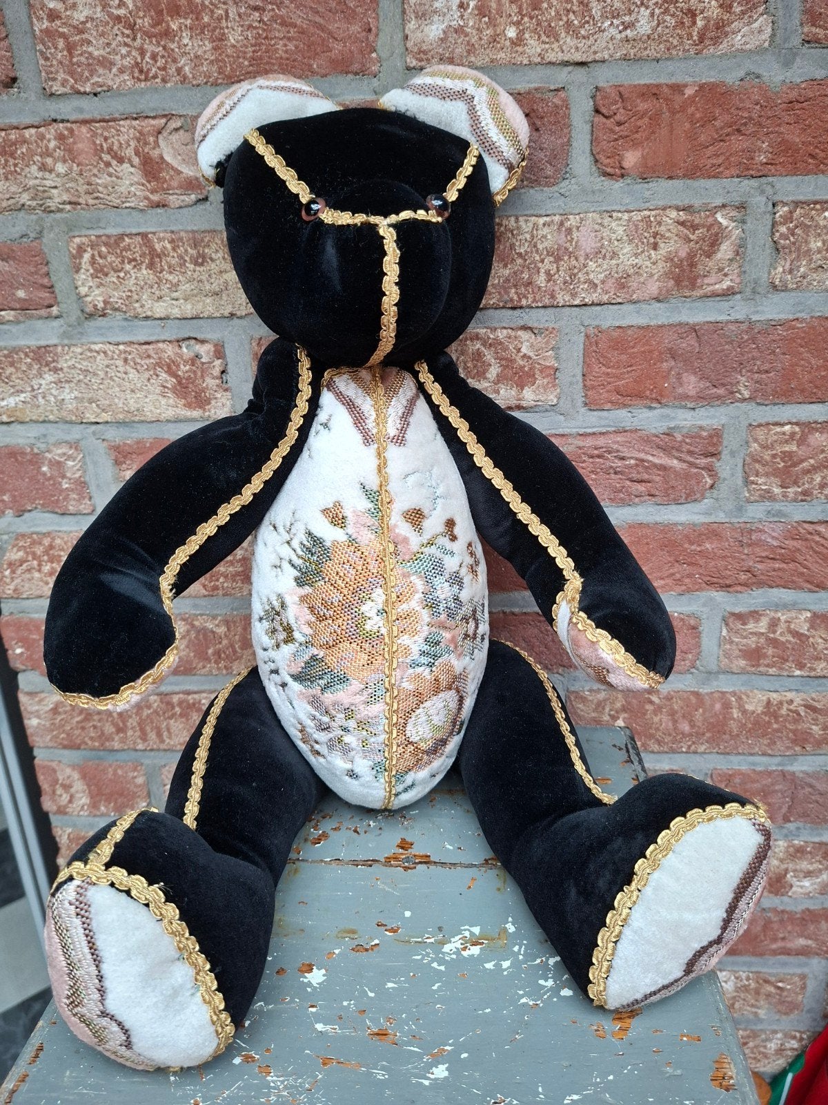 Handgemaakte teddybeer, Verzamelen, Beren en Cherished Teddies, Ophalen of Verzenden