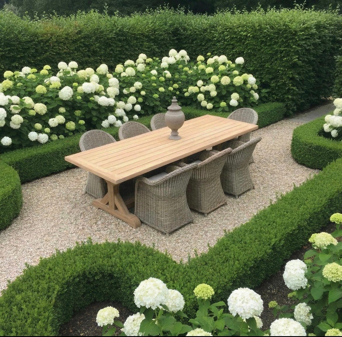 Teak tafel nieuw, Tuin en Terras, Tuintafels, Ophalen of Verzenden, Zo goed als nieuw