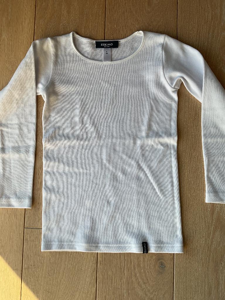 Hemdje of T-shirt eskimo maat 128, Kinderen en Baby's, Jongen of Meisje, Ophalen of Verzenden, Zo goed als nieuw, Shirt of Longsleeve