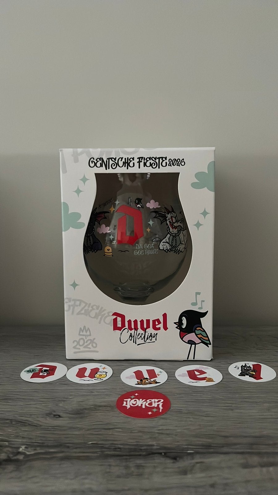 Verre Duvel - Fêtes à Gand 2026, Enlèvement ou Envoi, Comme neuf, Duvel