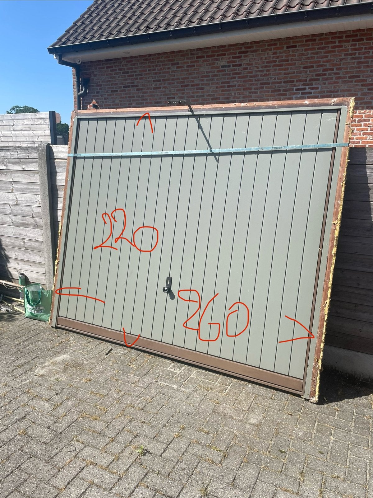 Kantelpoort, Tuin en Terras, Ophalen, Zo goed als nieuw