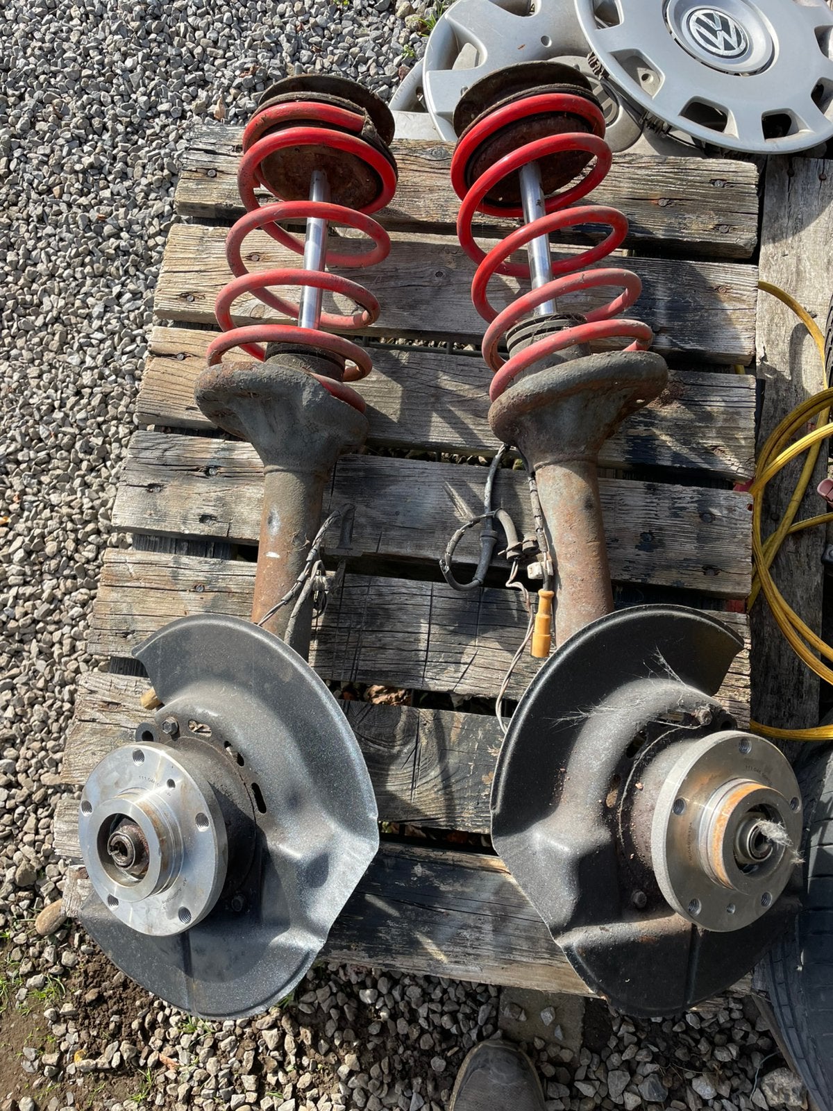 BMW  E30 325 i veerpoten vooraan met 5 Loch, Ophalen, Gebruikt, BMW