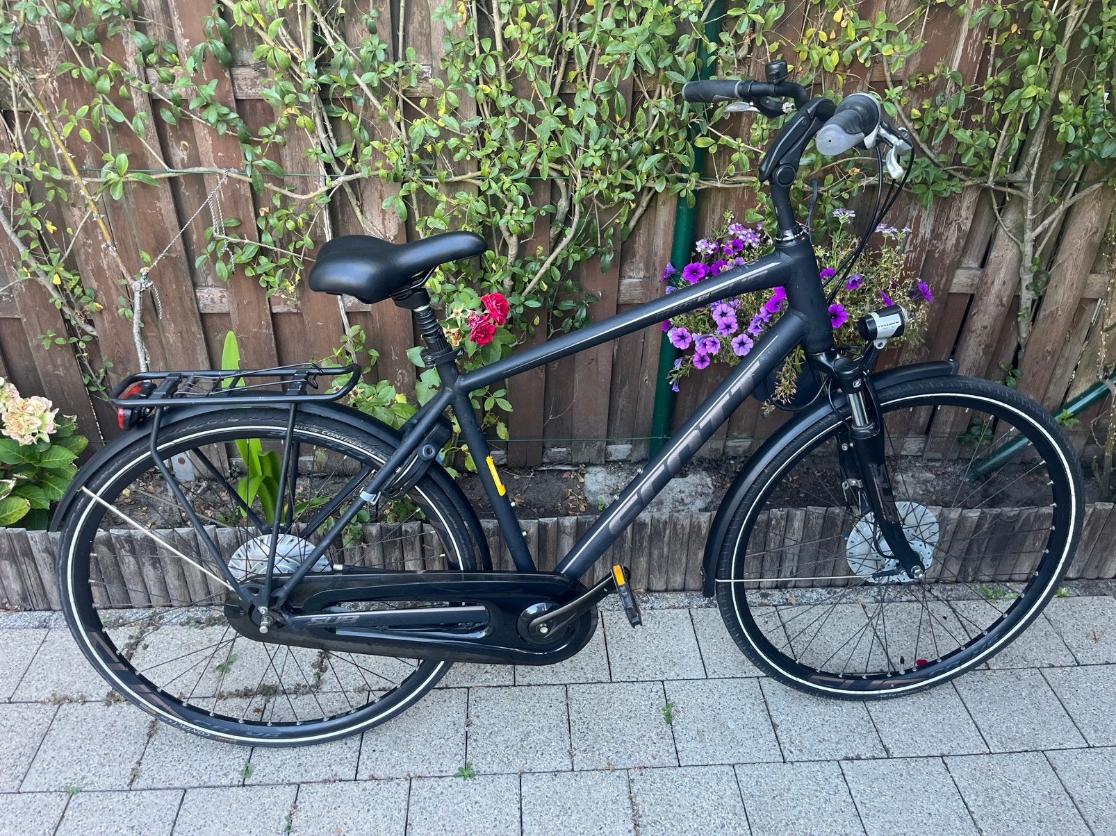 Herenfiets, Fietsen en Brommers, 53 tot 57 cm, Ophalen, Zo goed als nieuw, Versnellingen