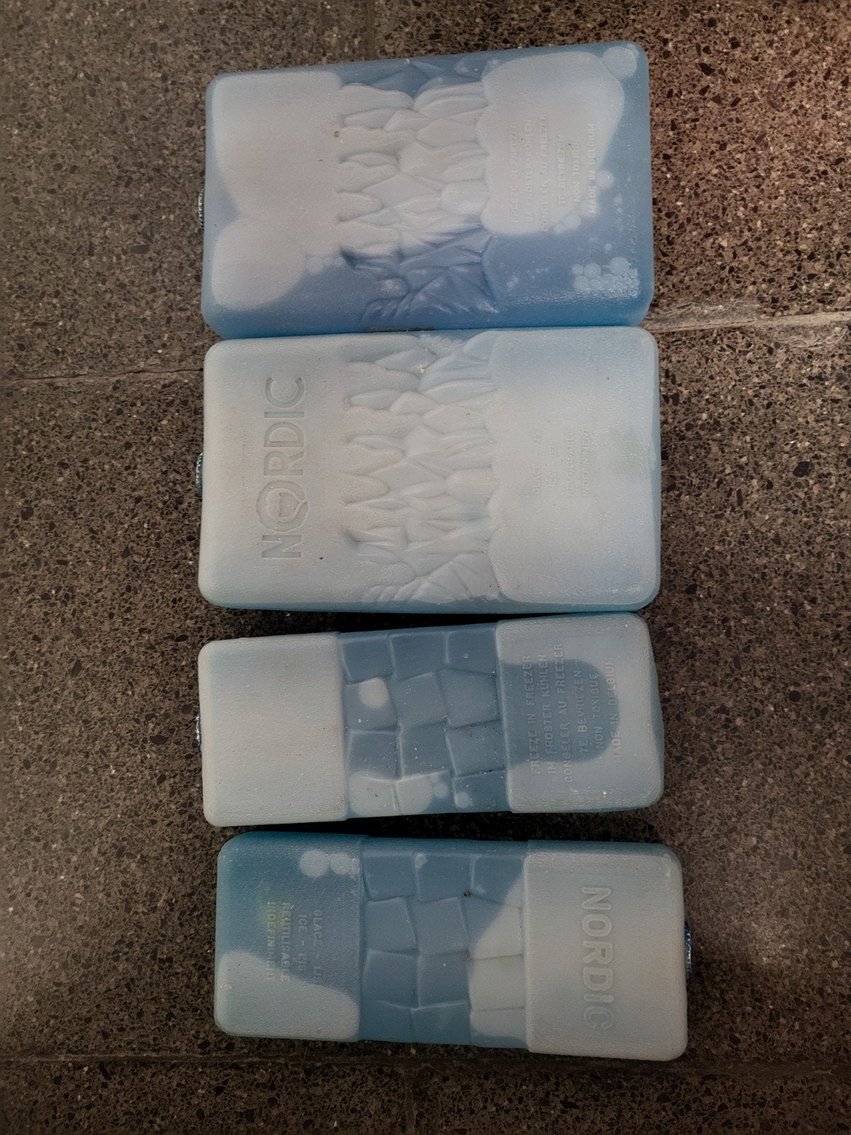 4 koelelementen, Ophalen