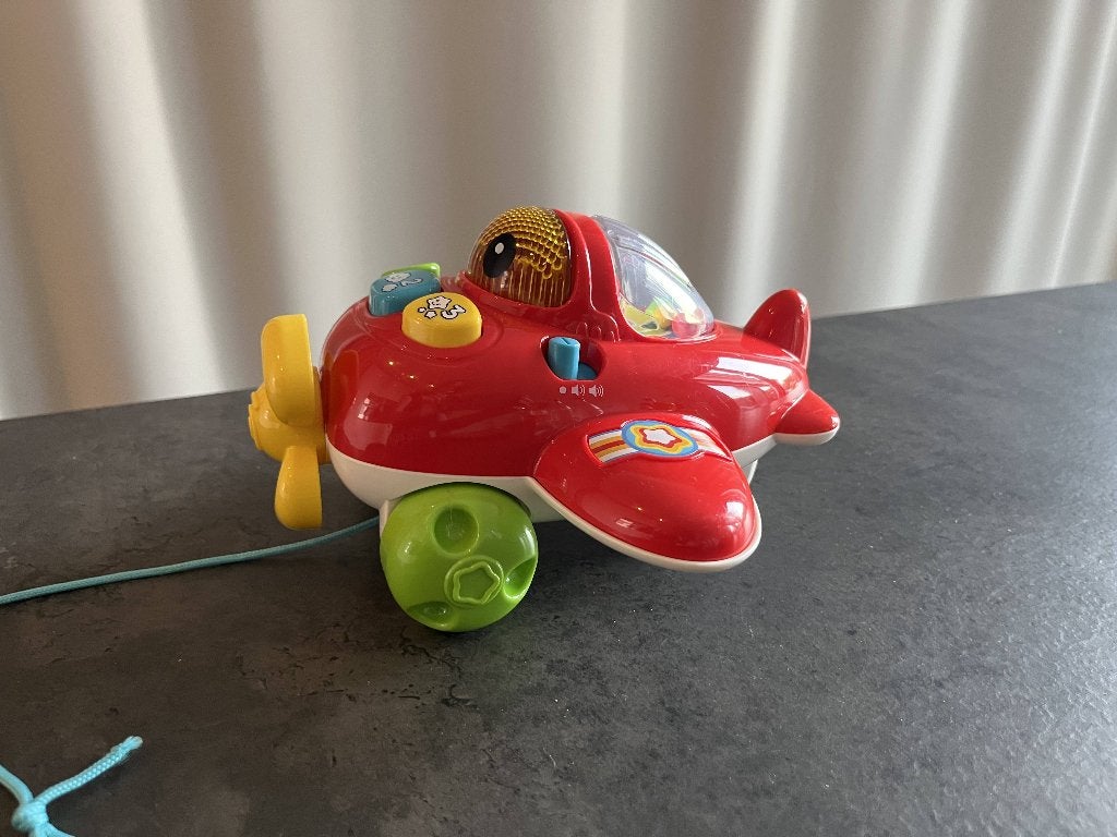 VTech Avonturen Vliegtuig, Ophalen, Zo goed als nieuw, 6 maanden tot 2 jaar