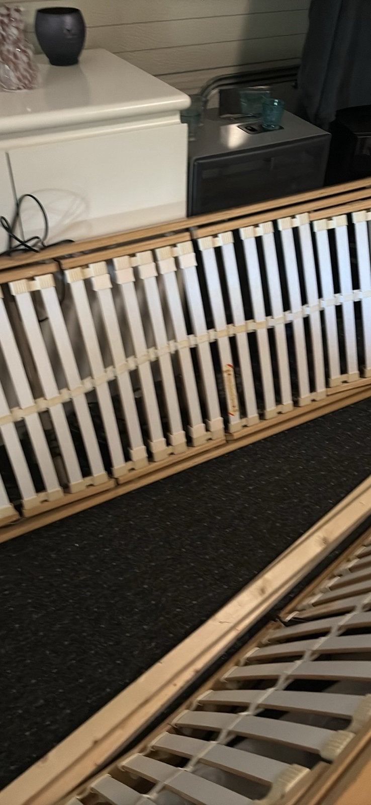Elektrische latten bodem, Ophalen, 70 cm of minder, Bruin, 200 cm