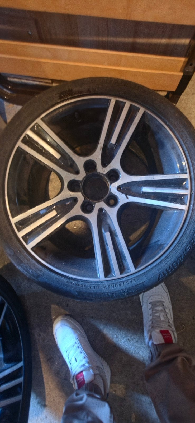jantes mercedes 17 pouces, Overige, Gebruikt, Overige, Banden en Velgen