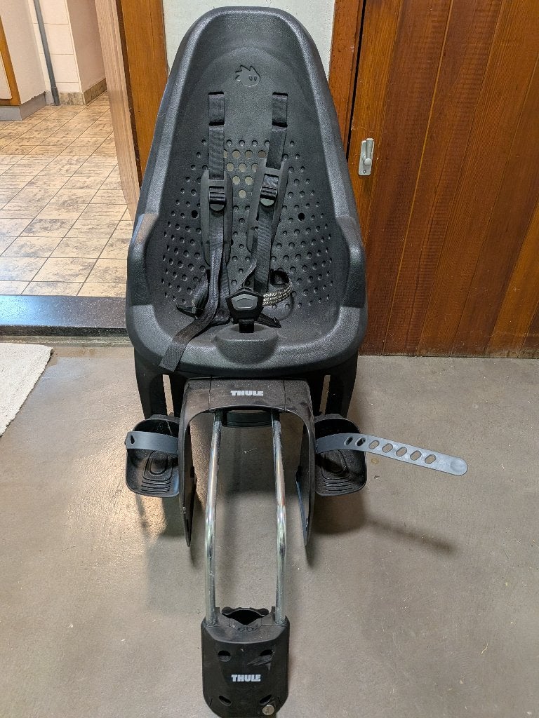 Fietsstoel Thule Yepp 2 Maxi FM, Ophalen, Achterzitje, Voetsteuntjes, Yepp (Thule)