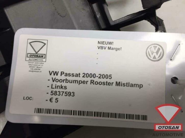 vw passat 2000 2005 grille de pare chocs avant antibrouillar, Autos : Pièces & Accessoires, Neuf, Pare-chocs, Volkswagen, Volkswagen AG