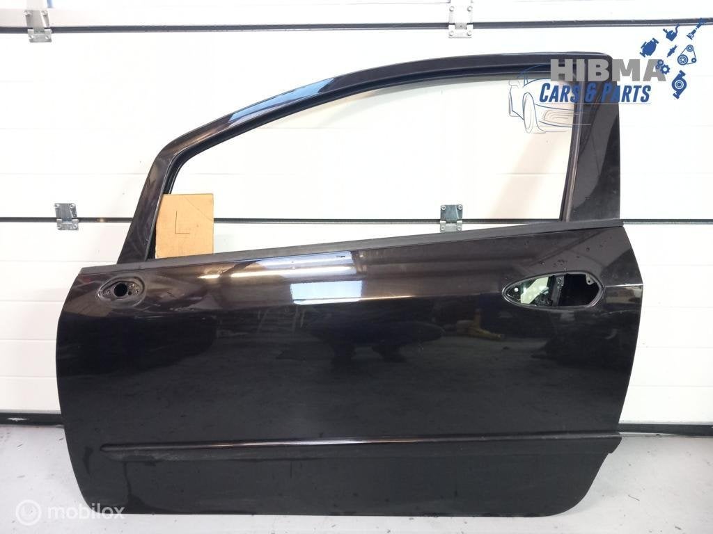 Fiat Punto Evo Portier 3-Drs Links Zwart 750/A NERO 09 -13, Gebruikt, Fiat, Deur, Voor