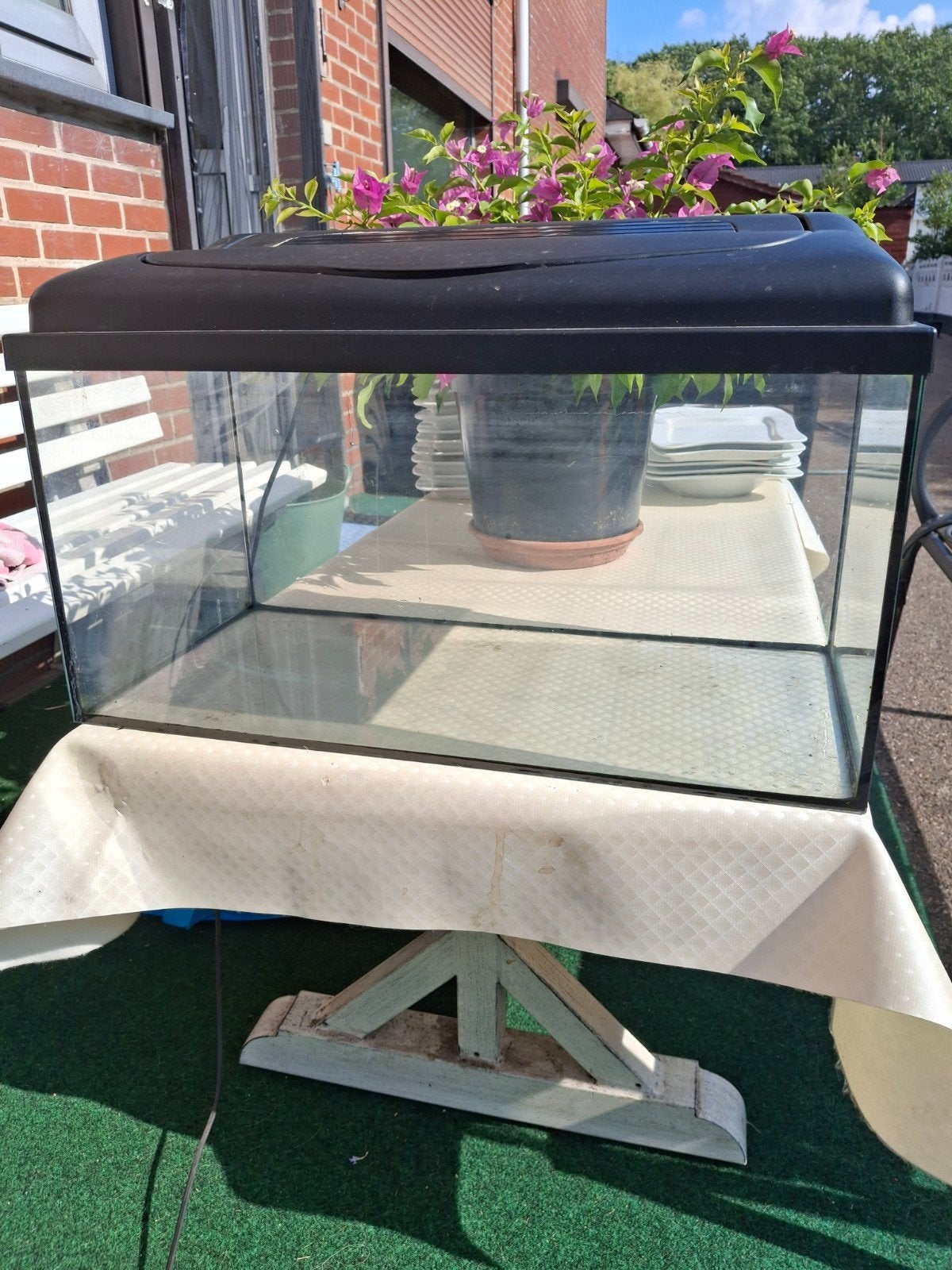 Aquarium met verlichting 20€, Enlèvement