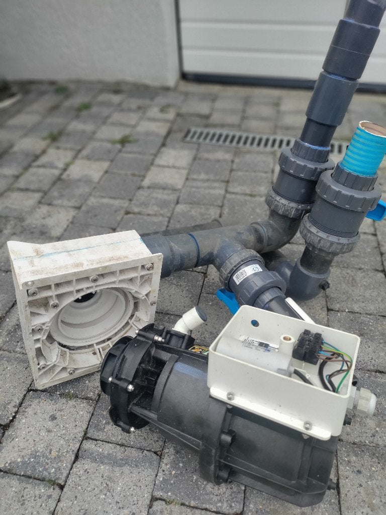 pompe pour nage à contre-courant Magisport, Enlèvement, Utilisé, Pompe