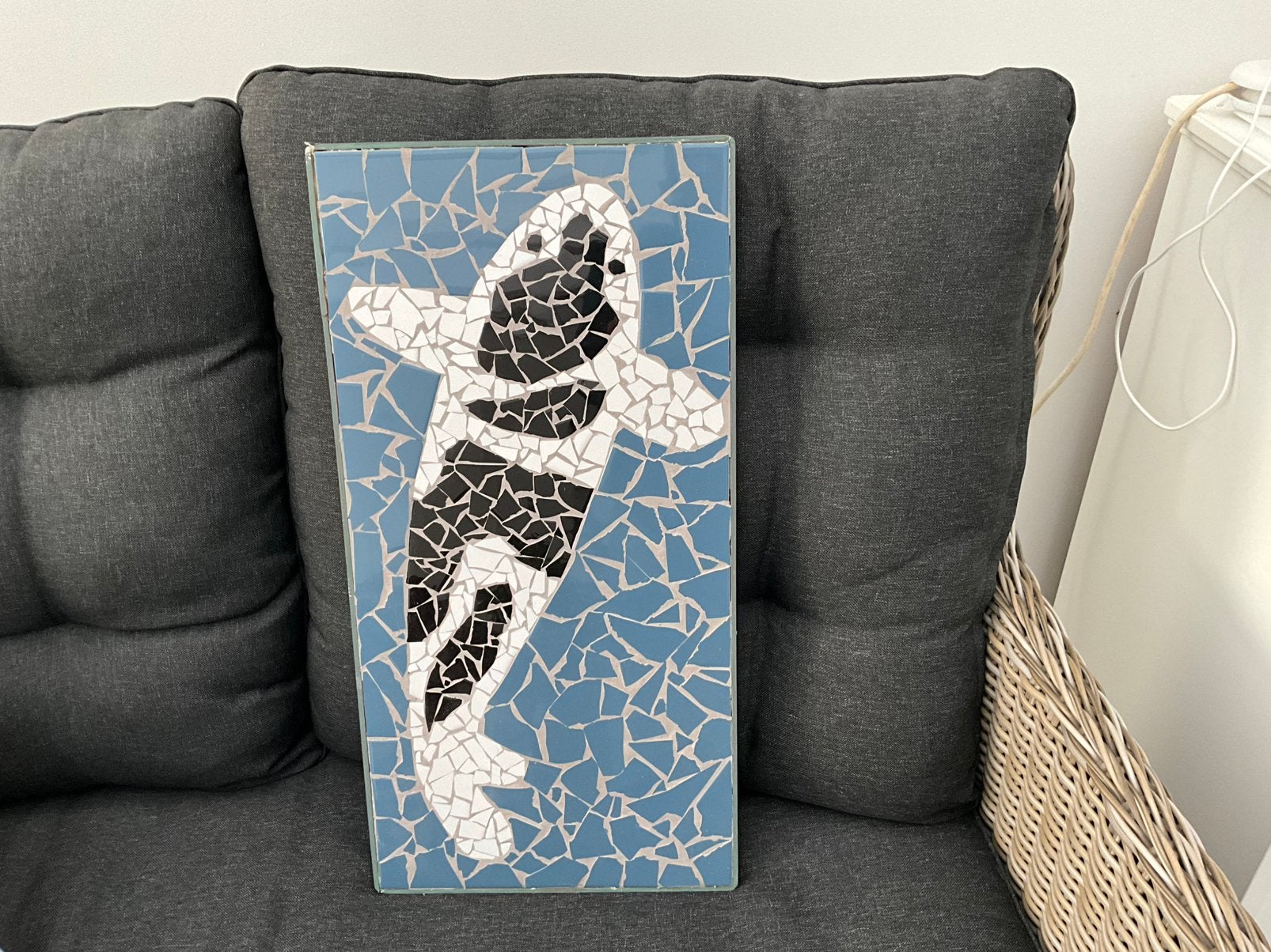 Koi in mozaiek steentjes, Animaux & Accessoires, Carpe ou Koï