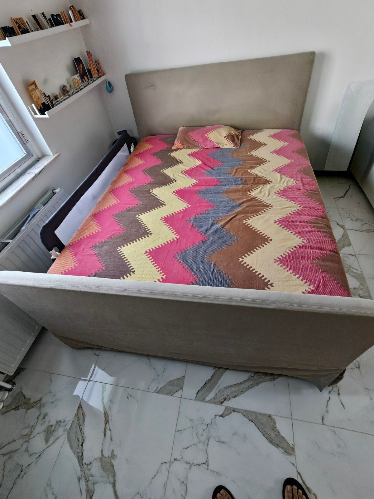 Bed, Huis en Inrichting, Ophalen of Verzenden, Zo goed als nieuw, Tweepersoons