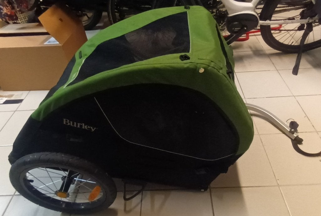 honden aanhangwagen fiets, Ophalen, Opvouwbaar, Burley, 20 tot 40 kg