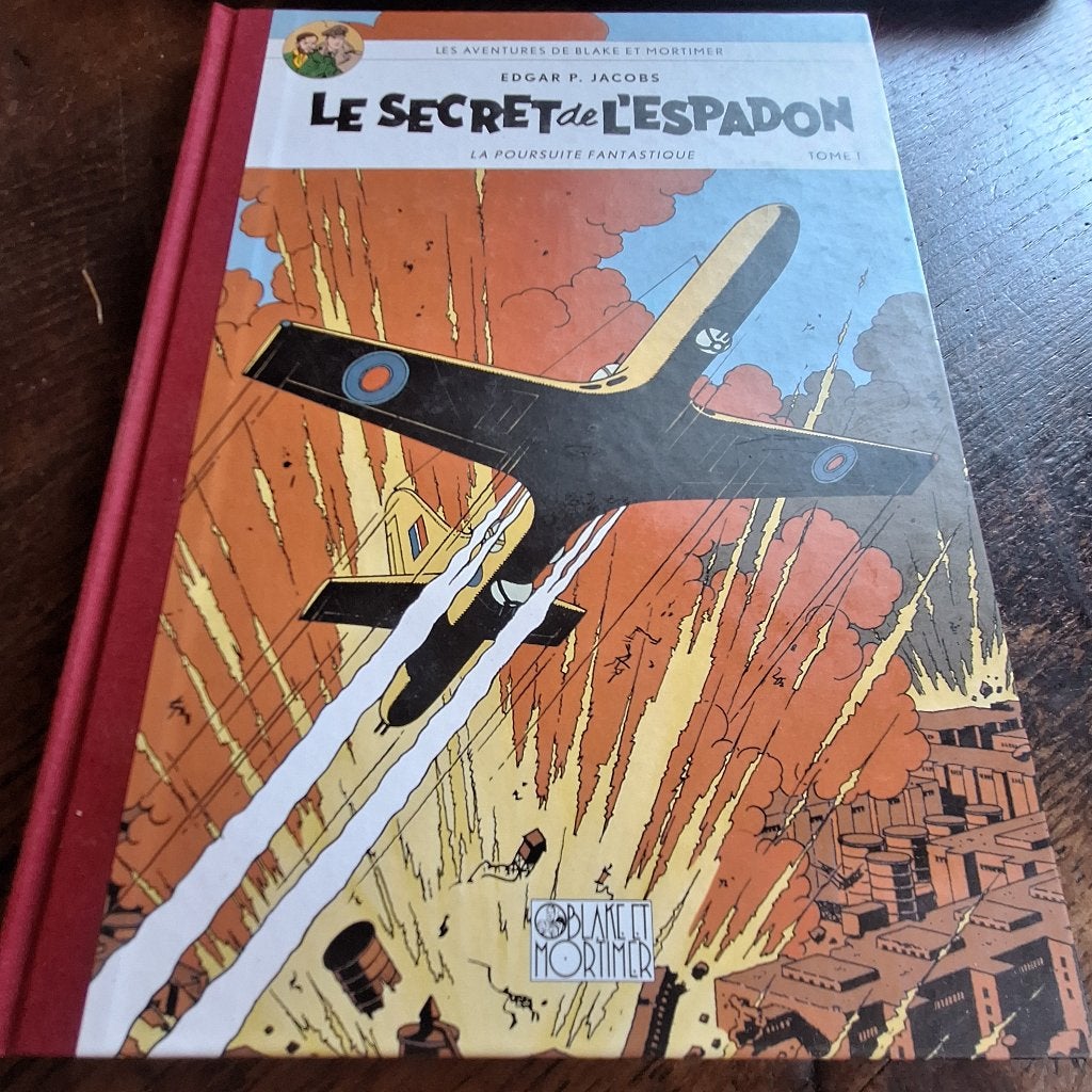 blake et mortimer le secret de l'espadon t1 jacobs, Edgar P. Jacobs, Une BD, Comme neuf, Envoi