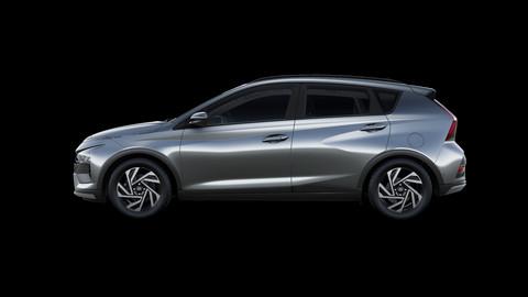 Hyundai Bayon 1.0 TGDi 100 48V 7DCT Techno, Auto's, Zwart, Automatische klimaatregeling, 1110 kg, Bedrijf