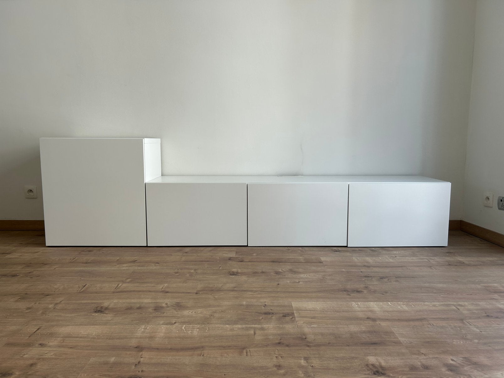 Ikea Besta TV meubel, Ophalen, Gebruikt, 200 cm of meer, Minder dan 100 cm