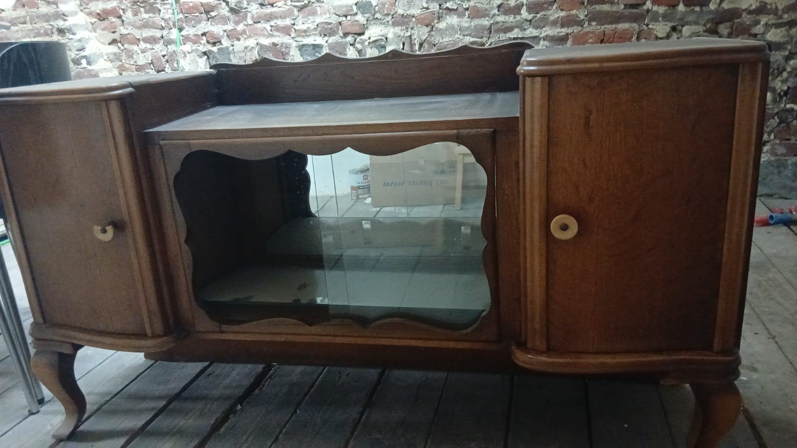 Jolie meuble vitrine 65 cm de haut × 36 cm de large × 120, Maison & Meubles, Armoires | Secrétaires, Enlèvement