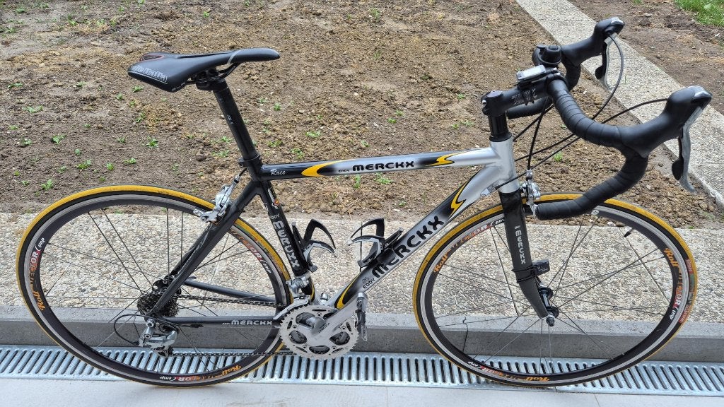 👍 als nieuw Amerikaanse fiets Merckx , alumin - carbon >, Aluminium, 49 tot 53 cm, Zo goed als nieuw, Ophalen