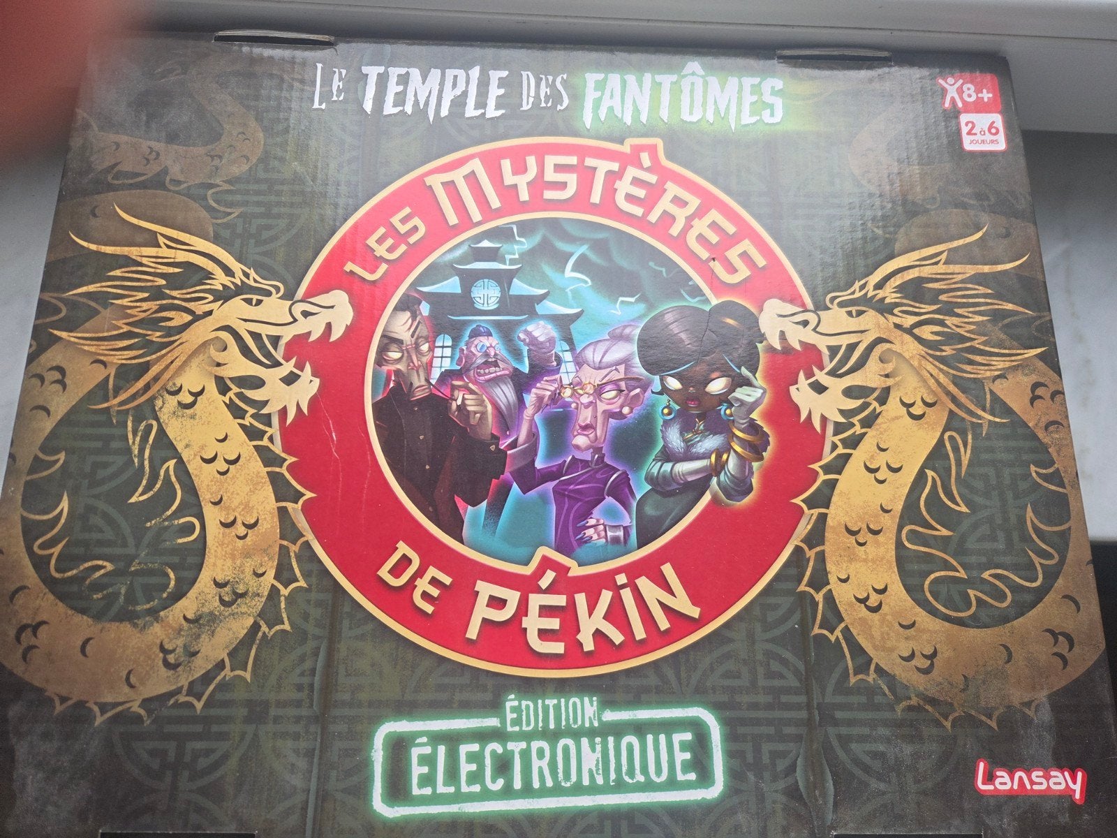 jeux de société les mystères de Pékin édition électronique, Enlèvement