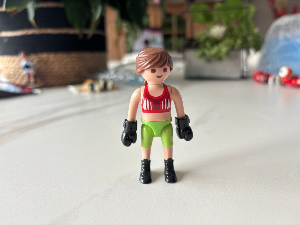 Playmobil 70026 Boxeuse, Complete set, Ophalen of Verzenden, Zo goed als nieuw, Sports & action