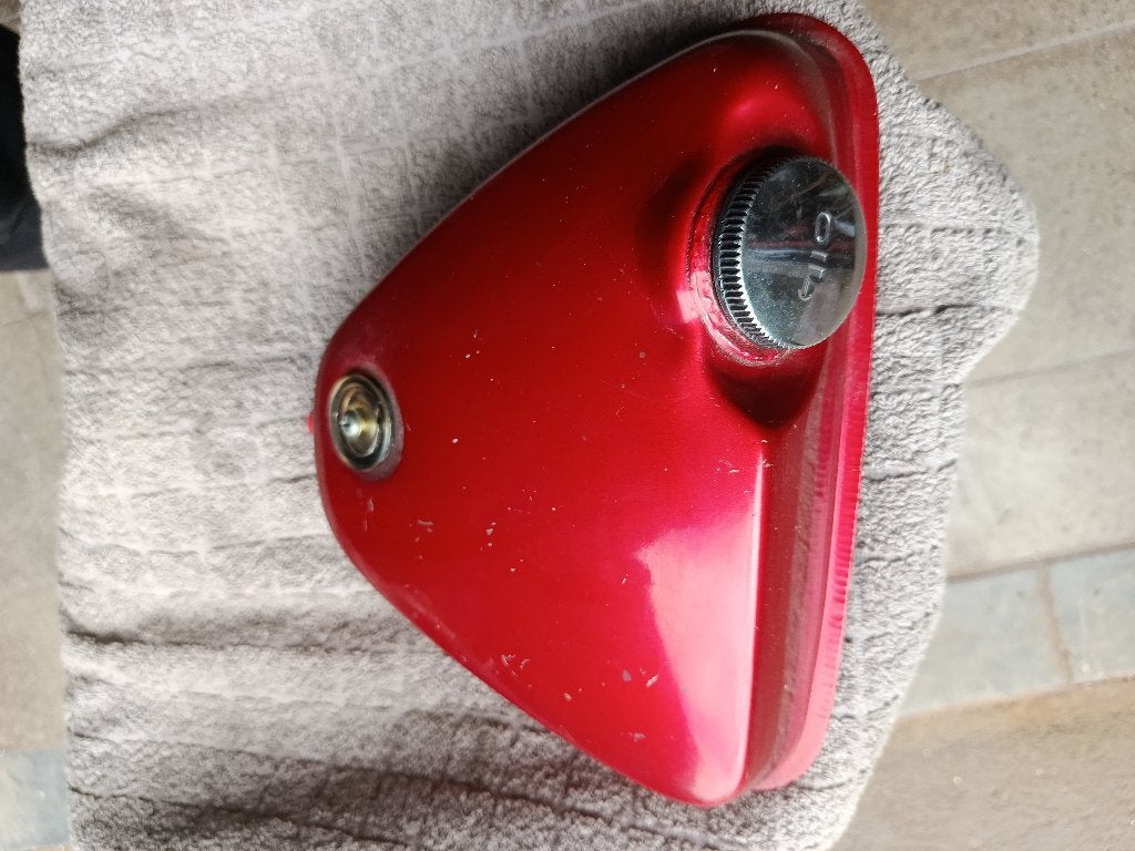 olietank ac50, Ophalen