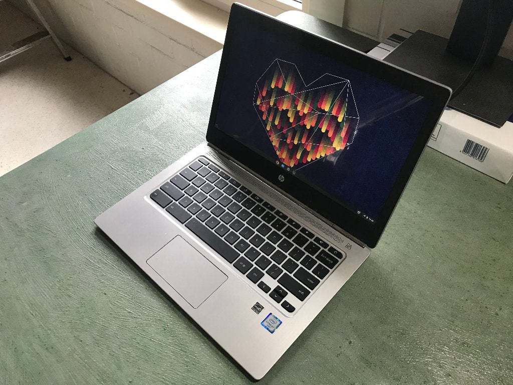 HP Chromebook 13 G1, Computers en Software, Chromebooks, Hp, Gebruikt, 13 inch, Qwerty