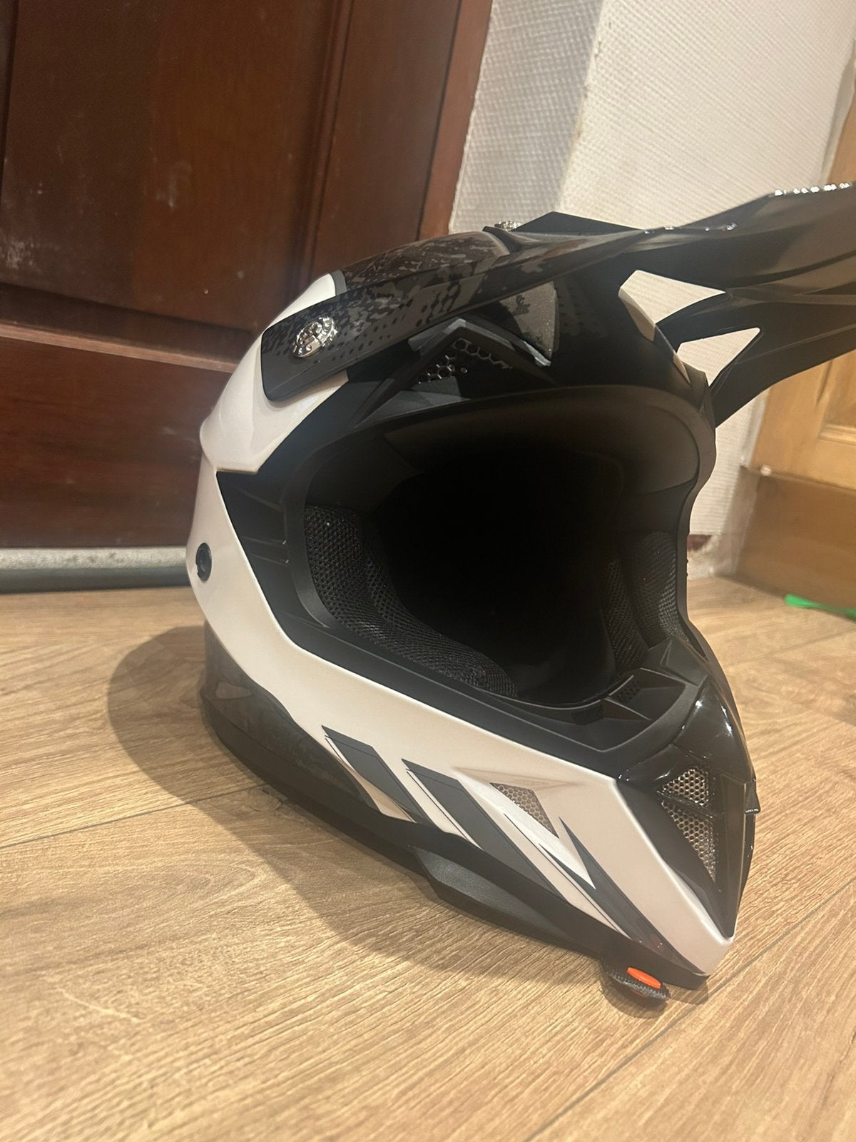 Motorcrosshelm kind M nieuw, Motoren, Ophalen, M, Kinderen, Offroadhelm