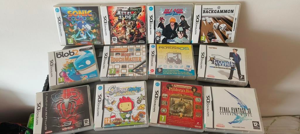 Nintendo DS spellen te koop (Phoenix Wright, Metal Slug..), Games en Spelcomputers, Ophalen of Verzenden