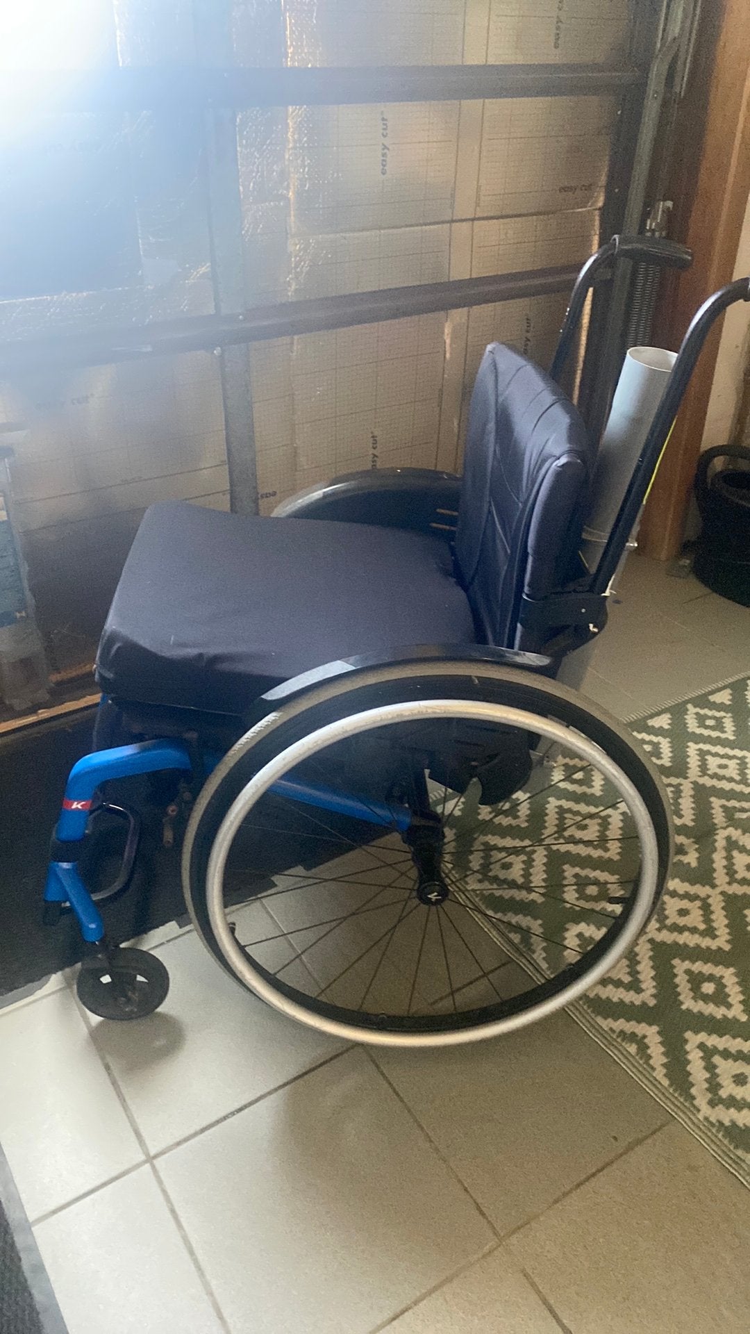 Vaste rolstoel, Diversen, Rolstoelen, Ophalen, Gebruikt, Duwrolstoel