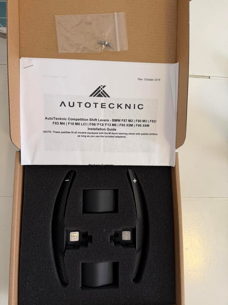 NIEUW: AutoTecknic Dry Carbon Competition Flippers BMW M2.., Ophalen of Verzenden, Nieuw