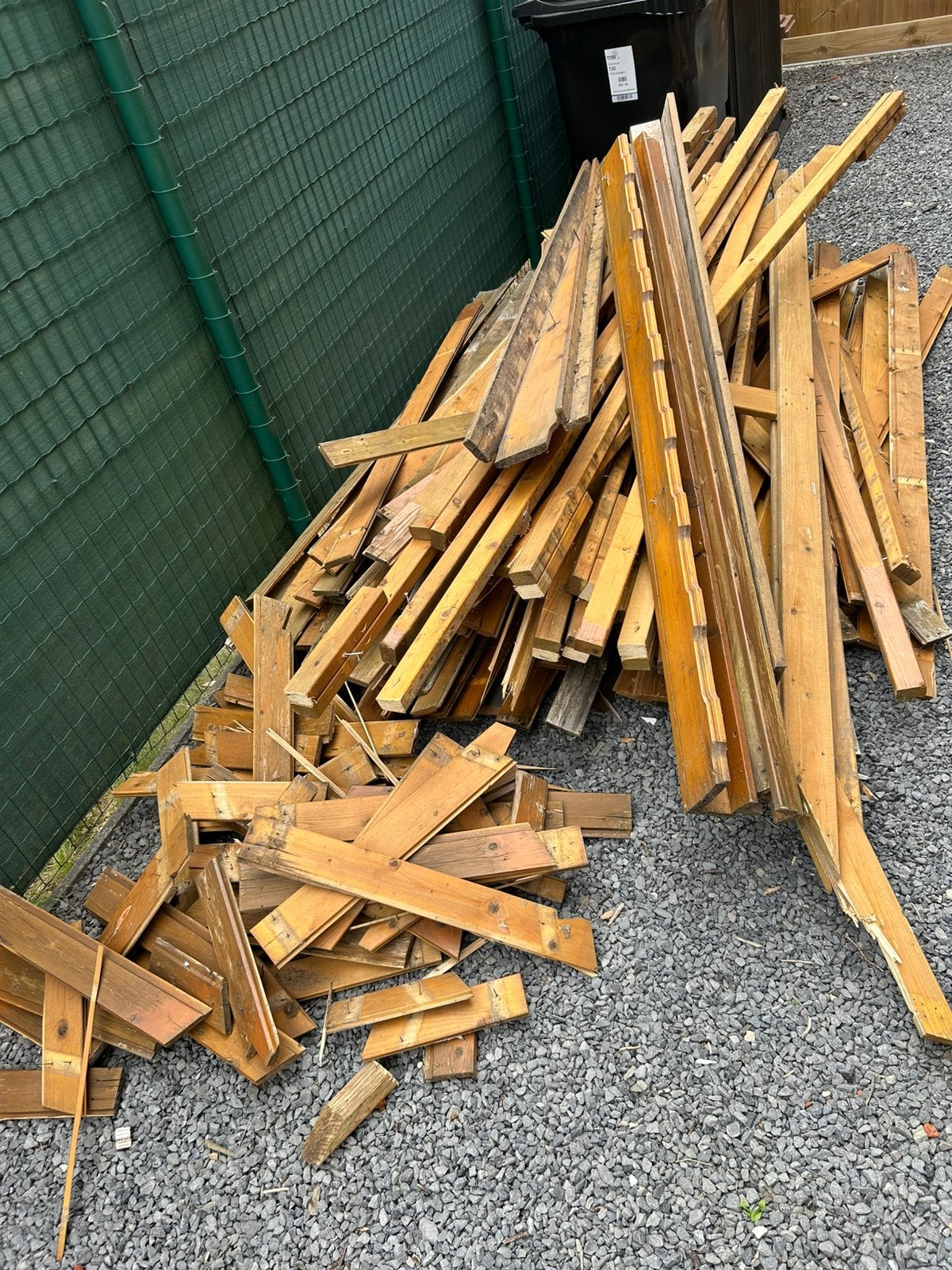 Gratis afbraakhout, Tuin en Terras, Brandhout, Ophalen