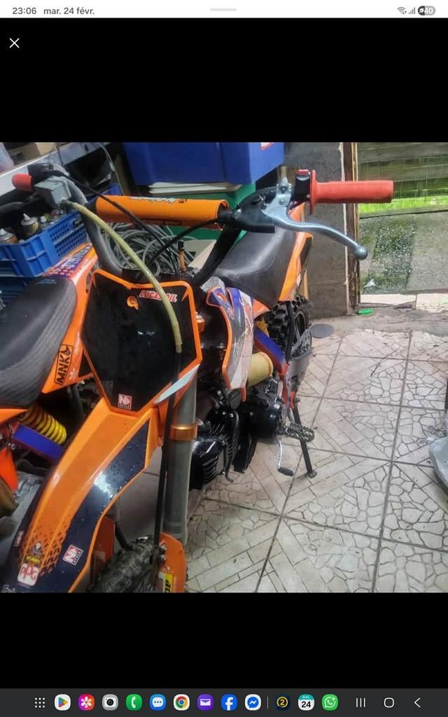 Dirtbike/pitbike YCF, Motoren, Overige Motoren, 11 kW of minder, 1 cilinder, Ophalen