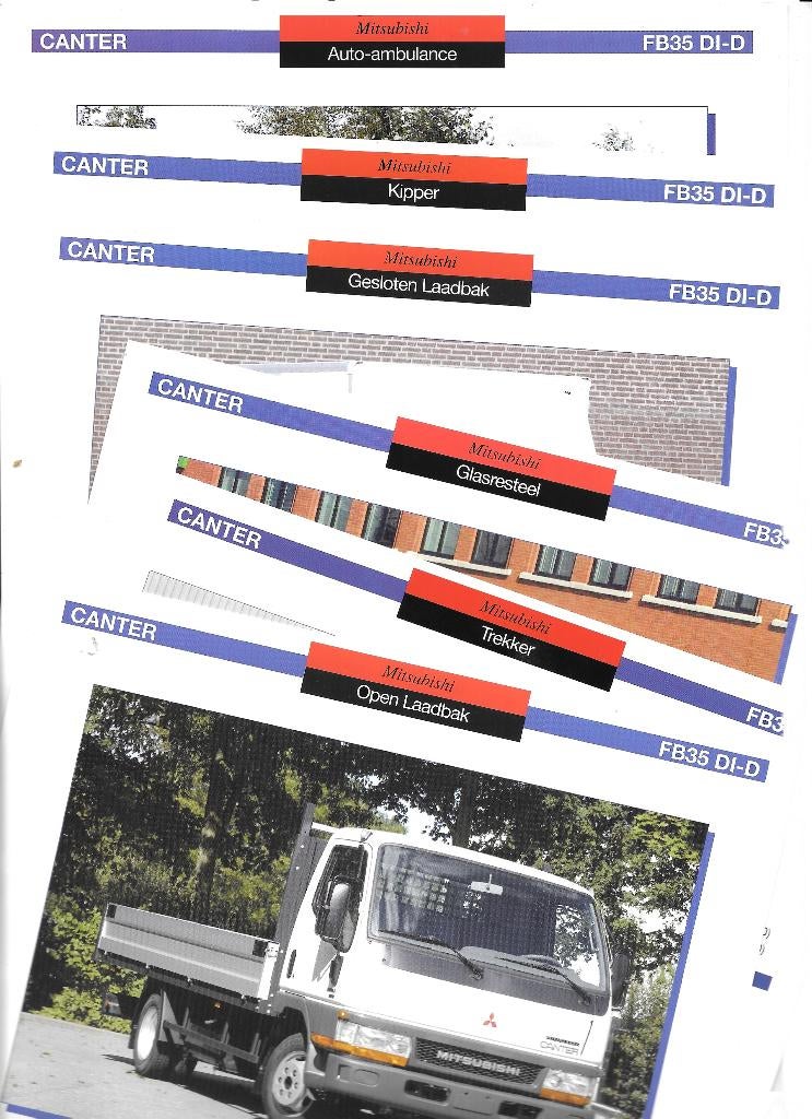 MITSUBISHI CANTER, Ophalen of Verzenden, Zo goed als nieuw, Mitsubishi
