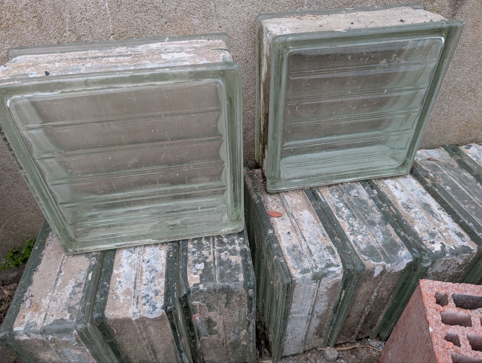Glasdallen, 10 stuks te koop, Enlèvement