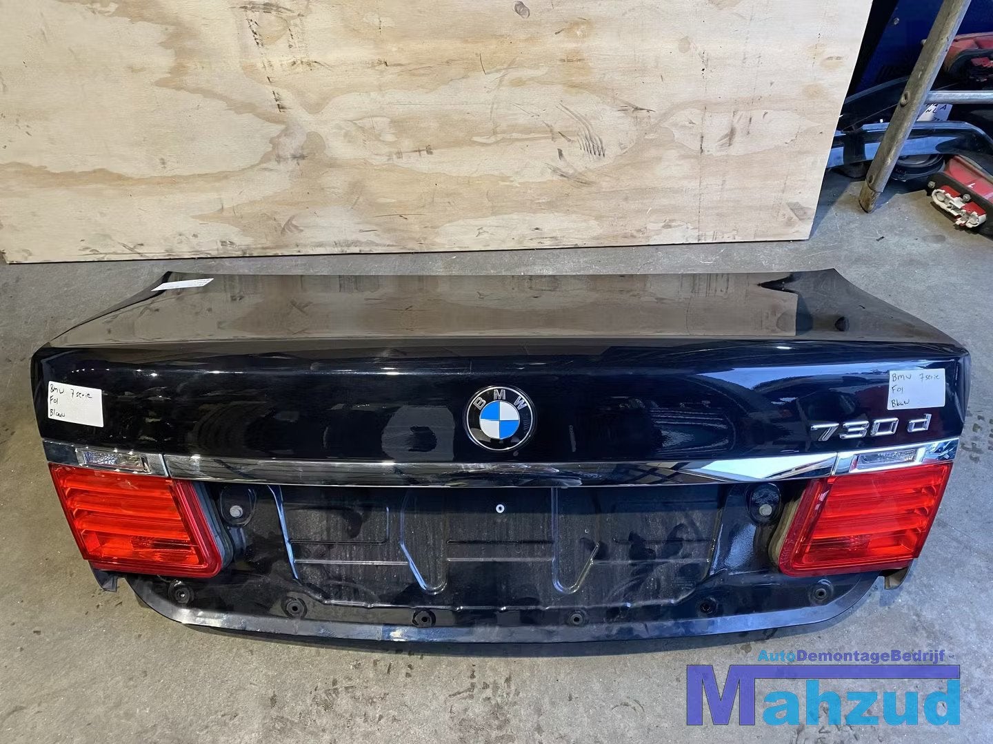 BMW 7 SERIE F01 Blauw rechts voor deur portier 2008-2015, Petuelring 130
80788  Munich, DE, Info@bmw.de, Utilisé, Porte
