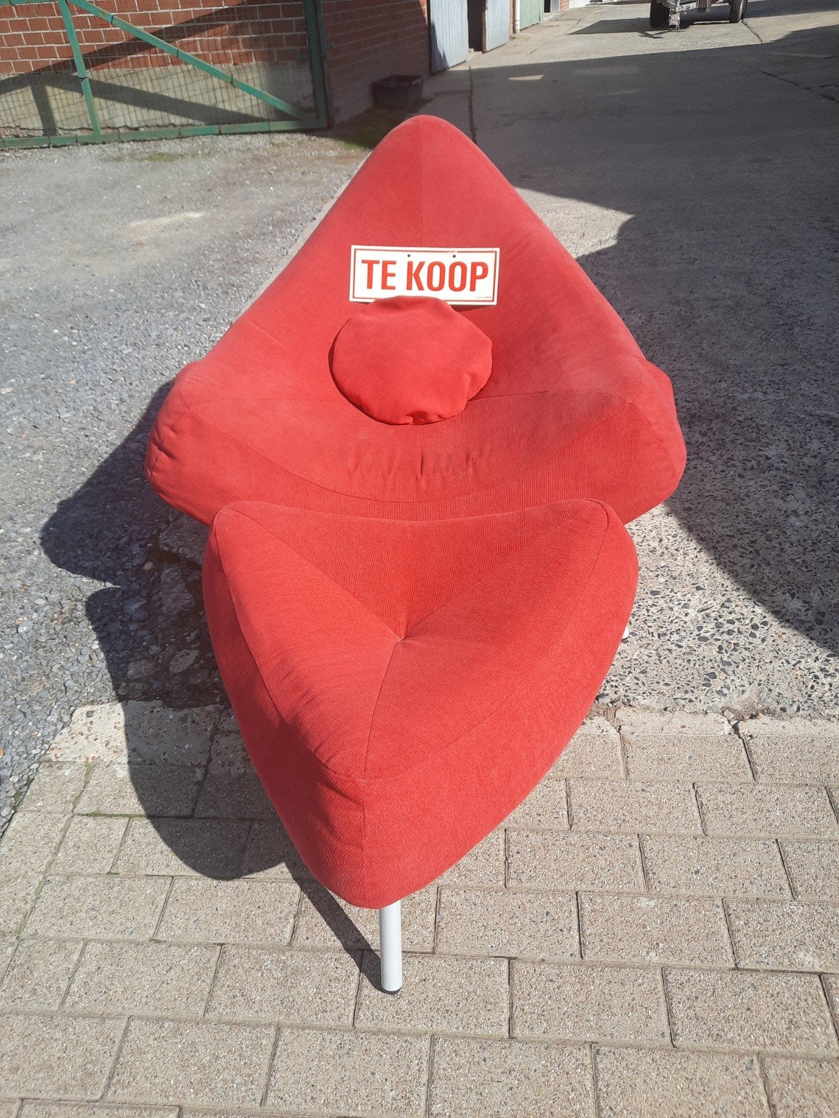 rood zetel, Ophalen, Rood