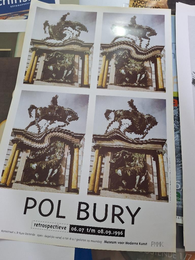 Pol Bury, Enlèvement