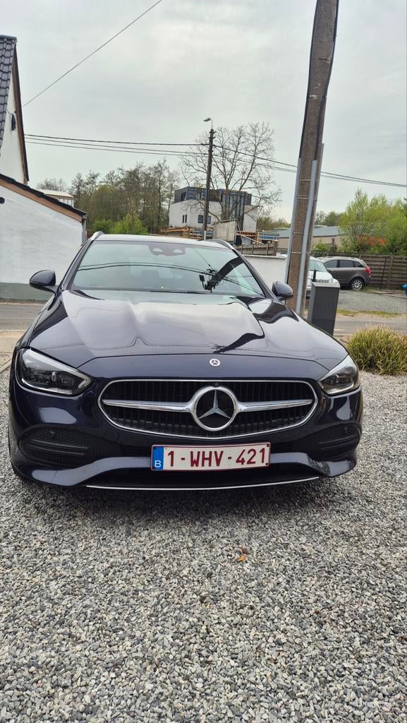 Mercedes-Benz c300e plug in hybride, Auto's, Automaat, Achterwielaandrijving, Zwart, Blauw