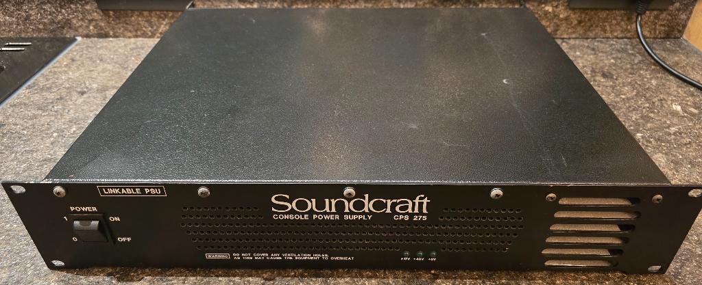 Set avec 2 Soundcraft CPS 275 + Link cable, Musique & Instruments, Tables de mixage, Enlèvement